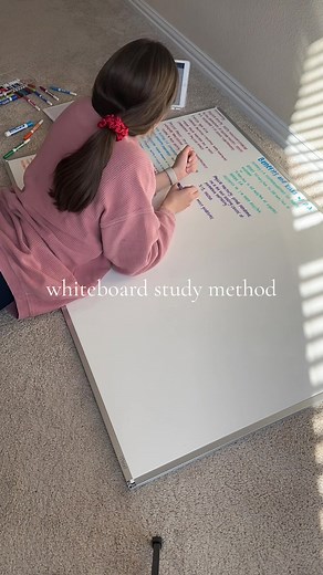Effective College Study Tricks Using Whiteboard Method