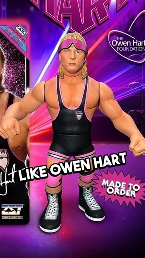 The Reluctant Adult Podcast on Instagram: "Zombie Sailor Toys is dropping a retro Owen Hart for Heels and Faces—pink and black singlet, full “King of Harts” vibes. But real question: does the face sculpt actually look like Owen... or someone Owen wrestled once in a dark match? #OwenHart #HeelsAndFaces #WrestlingCollector #WWE #ToyCommunity #ActionFigures"