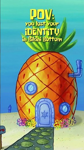 POV: you've lost your identity in Bikini Bottom 🍍 | SpongeBob | #shorts