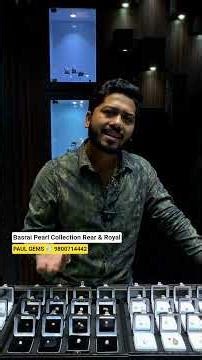 Real Natural Moti Basra Pearls Collection Limited Exclusive Rear Collection PAUL GEMS 💎 9800714442