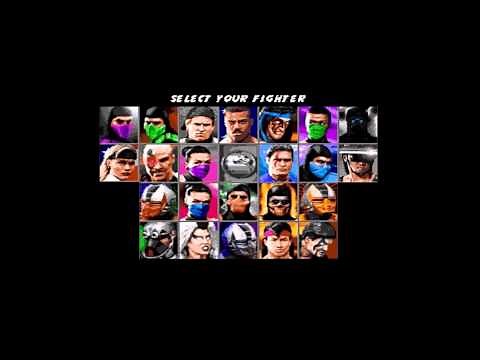 Ultimate Mortal Kombat 3 Walkthrough - Select Your Character