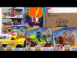 NEW Disney Pixar Toy Story Toy Collection Unboxing Review | ASMR
