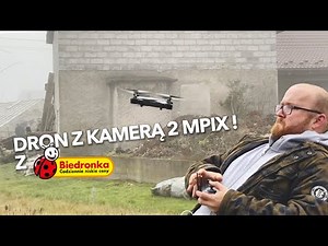 DRON Z KAMERĄ !!!! Z BIEDRONKI !