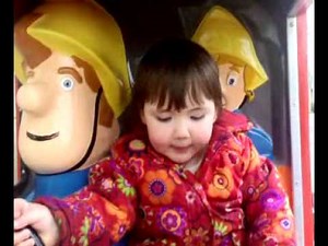 Mairin singing in Fireman Sam's Fire Engine
