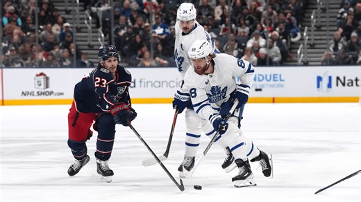 Maple Leafs take overtime decision over Blue Jackets