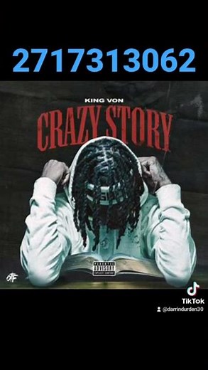 king von crazy story roblox id code