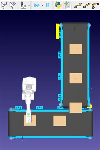 Conveyor Simulation just got smarter with RoboDK v6.0 🎉New UI instructions for #SimulationEvents are available in the Conveyor Swap example (included locally).⏰Stay Tuned!This Saturday we'll show you how to build this simulation using just a few event instructions.
