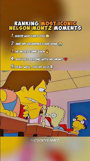 Most Iconic NELSON MUNTZ Moments 😭
