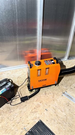 Vevor Heater Sled Trailer Install