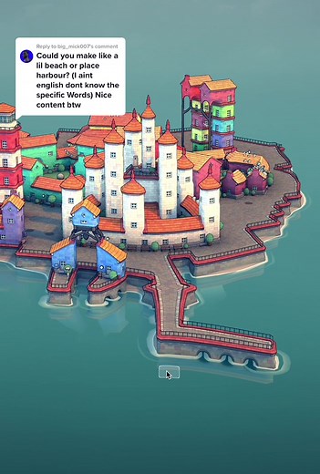Townscaper Harbor Building Tips and Ideas