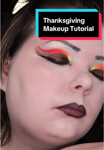 Thanksgiving Makeup Tutorial with Fall Colors