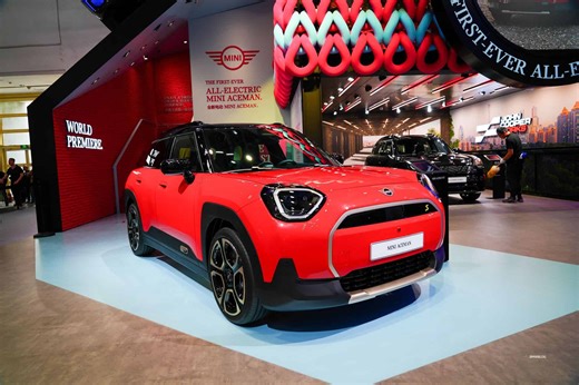 MINI Aceman in Rebel Red Debuts at Beijing Motor Show