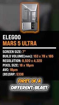 Elegoo Mars 5 Ultra One-Minute-Review