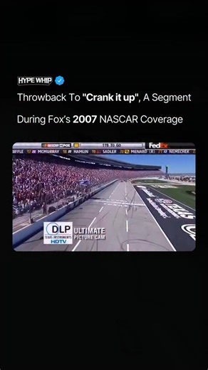 HYPEWHIP | Best era of Nascar! For NASCAR fans in 2007, the broadcast’s most thrilling commentary wasn’t spoken by the announcers, but screamed by... | Instagram