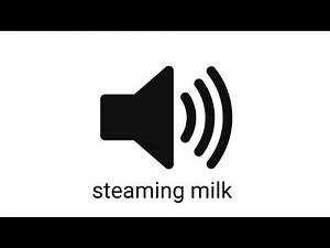 steaming milk sound effect (royalty free )