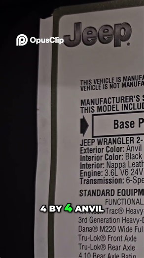 2026 Wrangler Rubicon_ Full Window Sticker Breakdown!