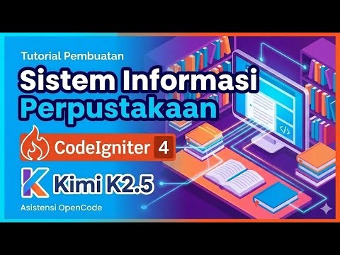 Tutorial CodeIgniter 4: Cara "Curang" Bikin Aplikasi Perpustakaan Pakai AI (OpenCode)