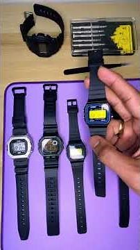 Custom Casio Watches - f91w, f105w and ws1400h custom modified #customcasio