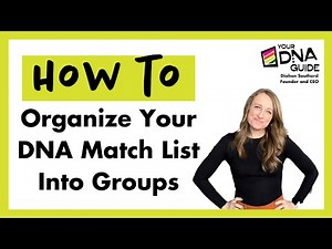 Organize Your DNA Matches into Genetic Networks