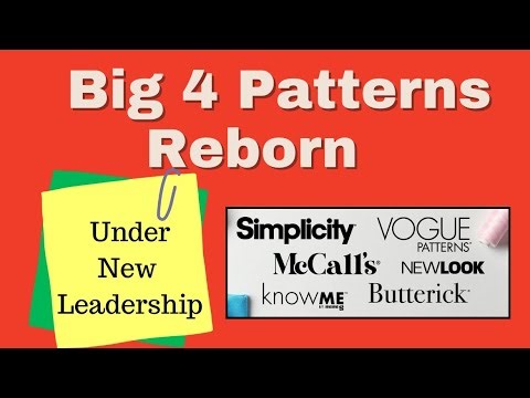 BIG 4 Patterns REBORN | Simplicity Pattern Inc. Launches After Bankruptcy