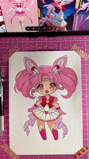Next? #chibiusa #sailormoon #アニメ #anime #drawing