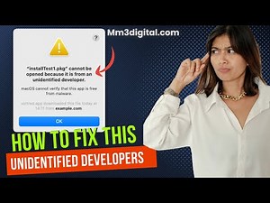 How to Open Apps from Unidentified Developers on Mac (2025) Allow Downloads from Anywhere macOS
