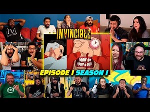 INVINCIBLE Season 1 Episode 1 Reaction Mashup