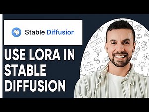HOW TO USE LORA IN STABLE DIFFUSION 2025!