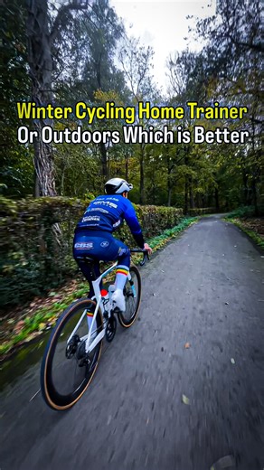 Winter cycling… the eternal battle: ❄️ home trainer or 🌬️ outdoor rides? When the temperature drops and motivation dips, every cyclist faces the same question — should I suffer inside or outside? 👉 Home Trainer: Perfect for structured sessions, interval training, and consistent progress. No traffic, no frozen fingers, no excuses. Platforms like Zwift or TrainerRoad make it even more motivating. You can focus on watts, cadence, and form — pure efficiency. 👉 Outdoor Rides: There’s nothing like 