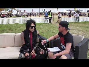 Interview with Ashley Purdy of Black Veil Brides at Download 2018 | RAMzine