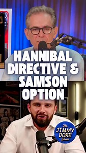21K views · 8K reactions | What exactly are Israel’s "Hannibal Directive" and "Samson Option"? Jimmy Dore & Jackson Hinkle break it down. | The Jimmy Dore Show | Facebook