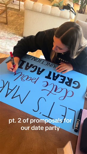 pt. 2 of promposals for the KDUNCTION!! @Addison #epicpromposal #dateparty #bringbackpromposals #kappadelta