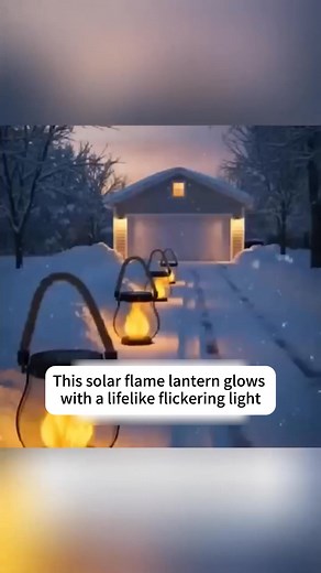 ✨ Magical Flickering Flames, Instantly! 🔥 👉olozod.com/products/solar-lantern-with-flame-effect ✅ Realistic Flickering Flame: Creates a cozy, magical glow just like a real fire. No smoke, no odor, no maintenance. ✅ 100% Solar-Powered & Auto On/Off: Charges all day, automatically turns on at dusk, and lasts for 10-12 hours. ✅ Durable & All-Weather Proof: The IP65 waterproof design withstands rain, snow & frost. Hang or place it anywhere. | Olozod