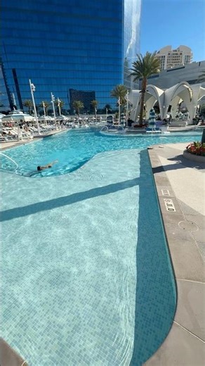 The Pool at Fontainebleau Las Vegas = Legit. #vegas #vegaspoolparty