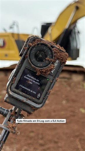 Tudo filmado em D-Log com a DJI Action4! . . . #dji #fyp