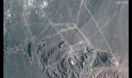 Satellite images show Iran's Fordow nuclear facility before U.S. strikes