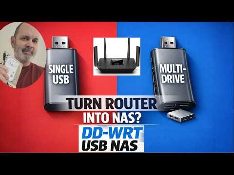 Turn Your Router into a Powerful File Server with DD-WRT & USB Hub