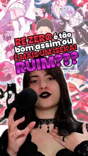 Chegou o dia de falarmos sobre Re:Zero! E você? O que acha desse anime? #anime #rezero #isekai #analise @KarioBaka