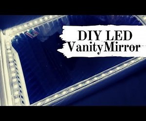 DIY Vanity Mirror in Easy Steps (using LED Strip Lights)