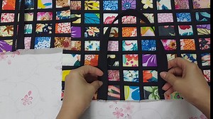 3.3K views · 46 reactions | ✂Make a cute zippered tote bag with scrap fabric. #DIY #amikactrfts #sewing #handmade #sewingideas #tutorial | Amika crafts | Facebook