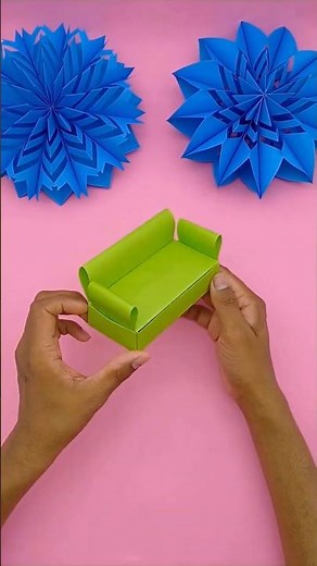 This Paper Sofa Looks Real 😱🛋️ #shorts