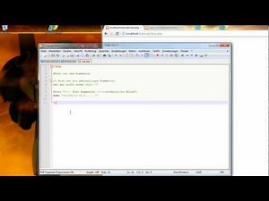 PHP Tutorial Deutsch [2011] [ Lesson 2 ]: Mein erstes PHP Programm : Hallo World