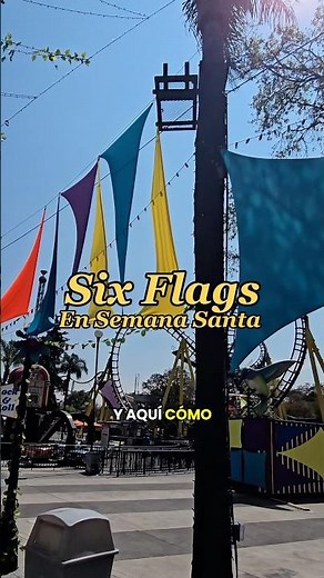 Experience Six Flags Mexico to the fullest! #cdmx