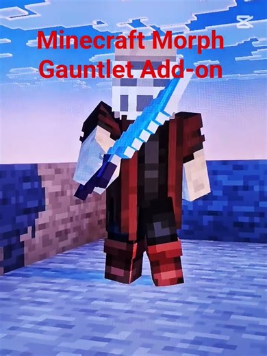minecraft morph gauntlet add-on is crazy🤯