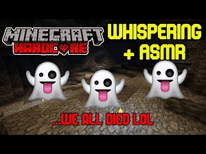 Minecraft ASMR | Whispering, Keyboard & Mouse Sounds | Hardcore Multiplayer Part 5