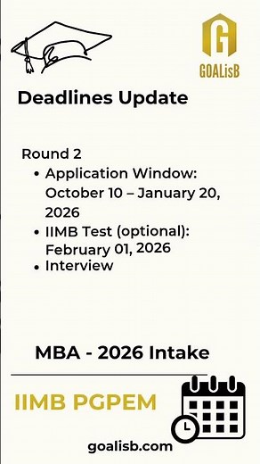 MBA admission 2025: IIM Bangalore Weekend MBA - IIMB PGPEM Deadlines Update