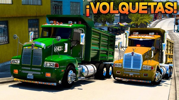 ¡Candeleando En Subida En Volqueta Por Colombia! | American Truck Simulator