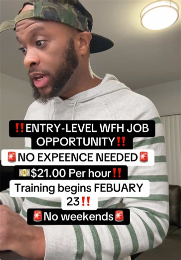 APPLY TO THIS ENTRY-LEVEL WFH JOB OPPORTUNITY TODAY‼️ #workfromhome #wfh #remotework #workfromhomejobs #jobs