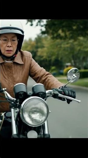 Yaşlı Çifti Motorla Giderken Köpek Kovaladı!