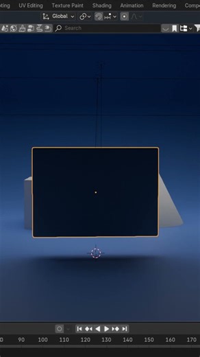 Glassmorphism in Blender #Shorts #tutorial